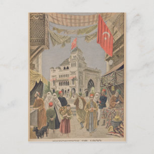 The Turkish Pavilion at the Universal Postcard