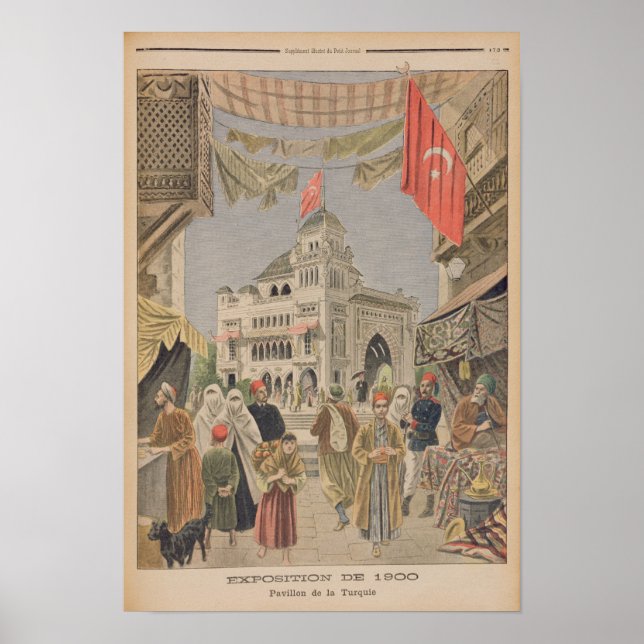 The Turkish Pavilion at the Universal Poster (Front)