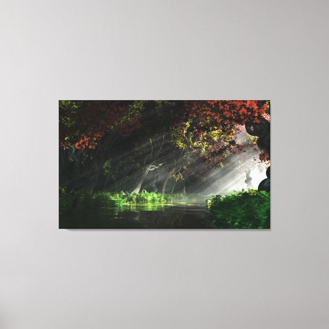 The Turning Canvas Print (Front)