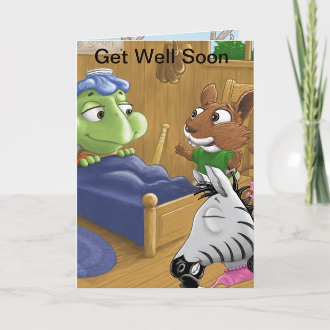 The Turtles Get Well Soon Card (Front)