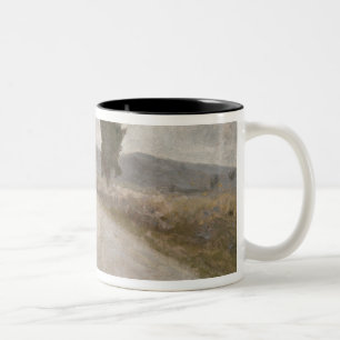 The Tuscan Road, c.1899 (board) Two-Tone Coffee Mug