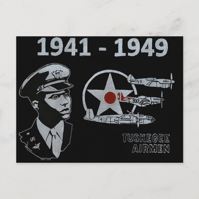 The Tuskegee Airmen Postcard (Front)
