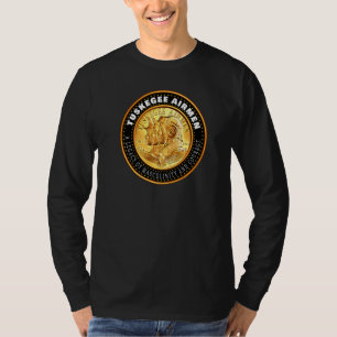 The Tuskegee Red Tail Airmen Black American Pilots T-Shirt