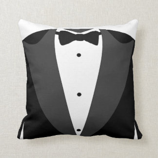 The Tuxedo Throw Pillow