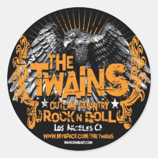 The TWAINS Eagle Stickers