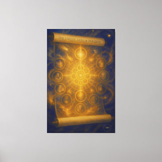The Twelve Axes of Paradox Canvas Print