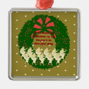 The Twelve Days of Christmas Collection: Day 11 Metal Ornament