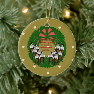 The Twelve Days of Christmas Collection: Day 12 Ceramic Ornament