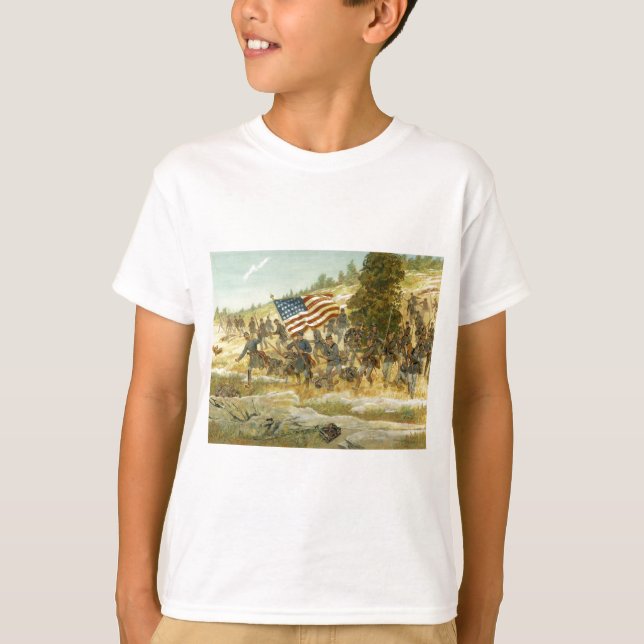 The Twentieth Maine by H. Charles McBarron T-Shirt (Front)