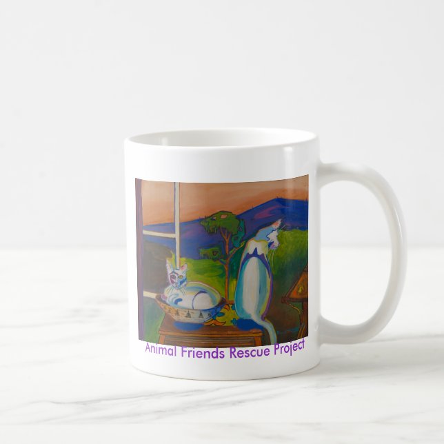 The Twevils - Pinky & Bleu Mug (Right)