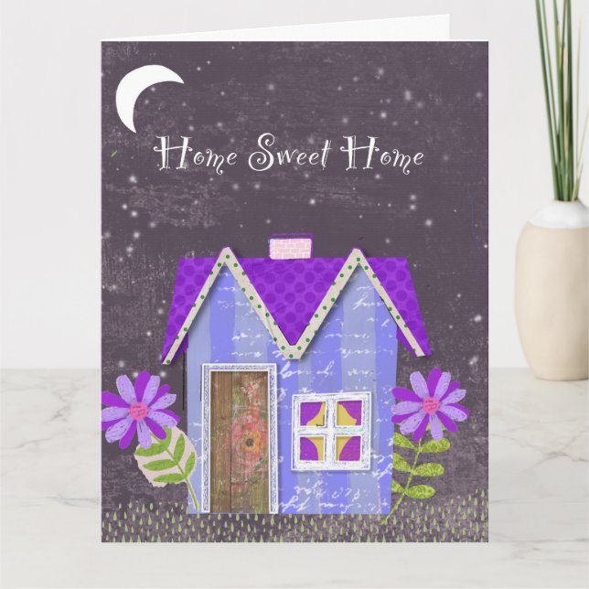 The Twilight Garden (Periwinkle & Indigo) Card (Front)