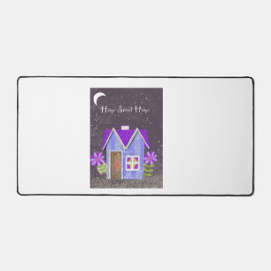 The Twilight Garden (Periwinkle & Indigo) Desk Mat