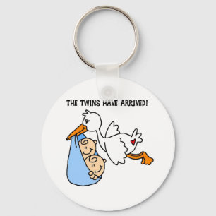 The Twins Have Arrived Keychain