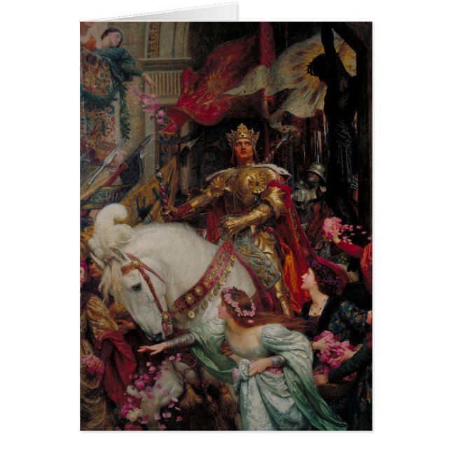 The Two Crowns by Sir Frank Bernard Dicksee (Front)