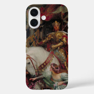 The Two Crowns by Sir Frank Bernard Dicksee iPhone 16 Case