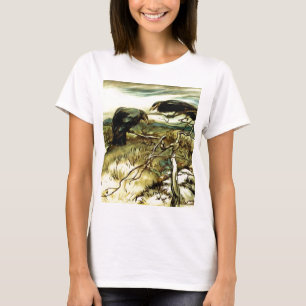 The Two Crows or Twa Corbies Makin A Mane T-Shirt