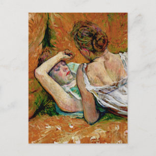 The Two Friends by Henri de Toulouse-Lautrec Postcard