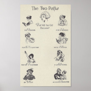 The Two Paths (women) Poster