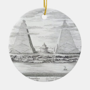 The Two Pyramids of Moeris, King of Egypt and his Ceramic Ornament