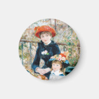 The Two Sisters, On the Terrace Auguste  Renoir   