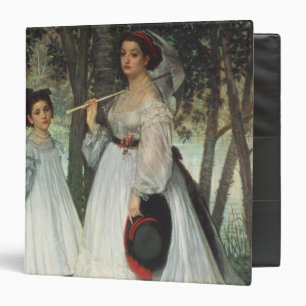 The Two Sisters: Portrait, 1863 Binder