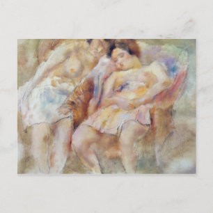 The Two Sleepers Postcard