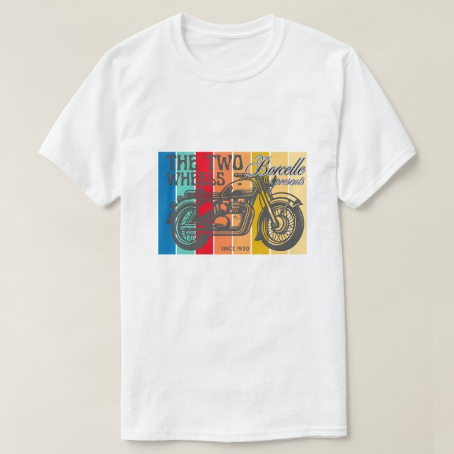 the two wheels borcelle présents  T-Shirt (Design Front)