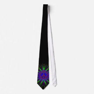 The Tye Dyed Hippie Tie Purple