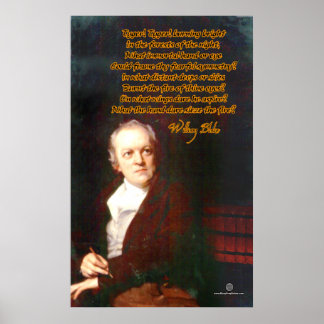 The Tyger by William Blake Poster