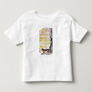 'The Tyger', plate 36 (Bentley 42) Toddler T-shirt