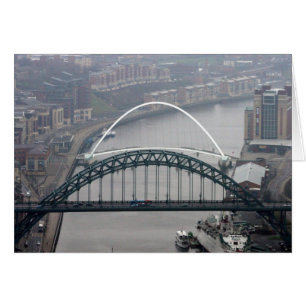 The Tyne Bridge and Millennium Bridge