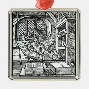 The Typographer, published by Hartman Schopper Metal Ornament