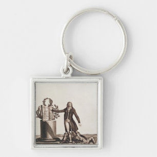 The Tyrant of the Revolution Crushed Keychain