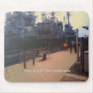 The U.S.S. The Sullivans (DD-537) Mouse Pad