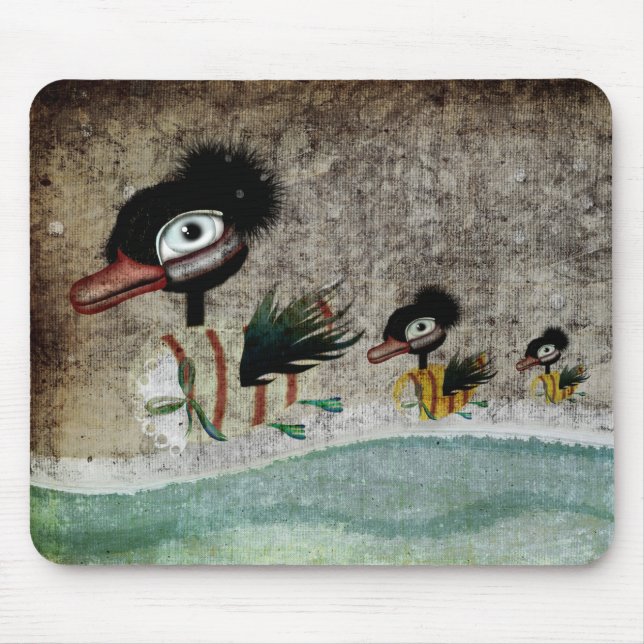 The Ugly Duckling fairytale Mousepad (Front)