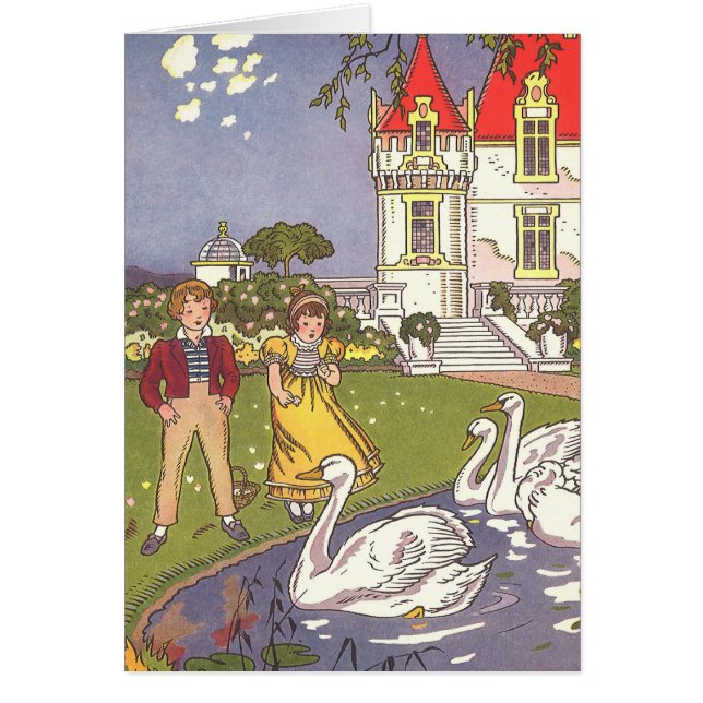 The Ugly Duckling, Vintage Fairy Tale by Hauman (Front)