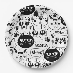 The Ultimate Cat Lover - Cozy Cat pet  Paper Plate