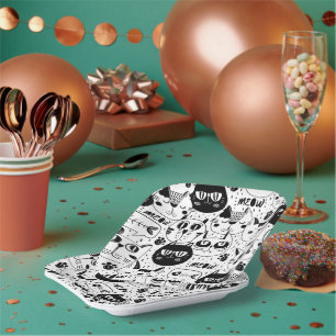 The Ultimate Cat Lover - Cozy Cat pet Paper Plate