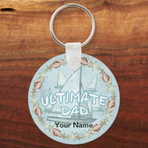 The Ultimate Dad  Keychain
