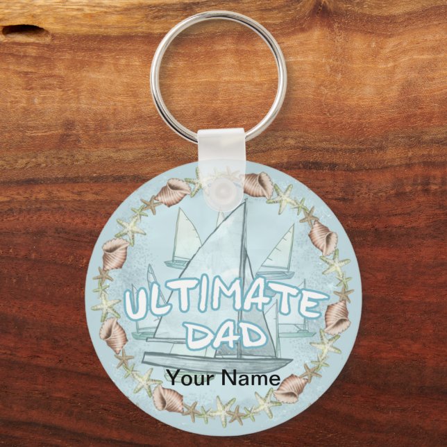 The Ultimate Dad   Keychain (Front)