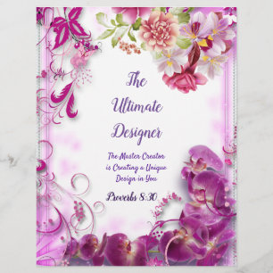 The Ultimate Designer Poem Personalized Paper