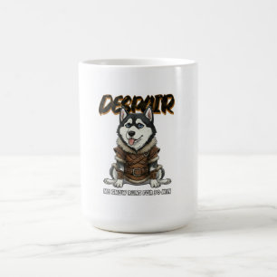 The Ultimate Drama King: The "No Snow" Husky Warri Coffee Mug