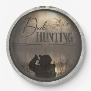 The ultimate duck hunting     paper plate