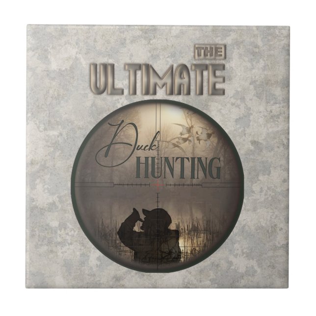 The ultimate duck hunting    tile (Front)
