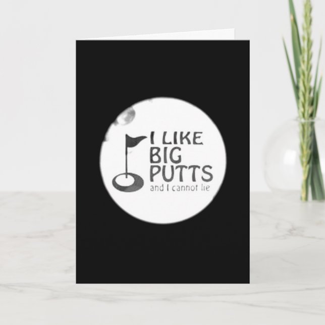 THE "ULTIMATE GOLFER'S" ANNIVERSARY CARD (Front)