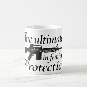 The ultimate in feminine protection mug