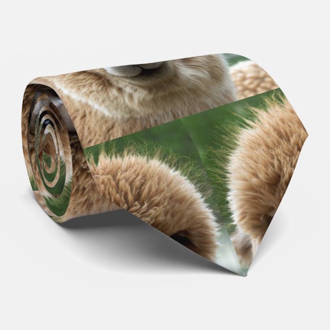 THE ULTIMATE LLAMA TIE (Rolled)