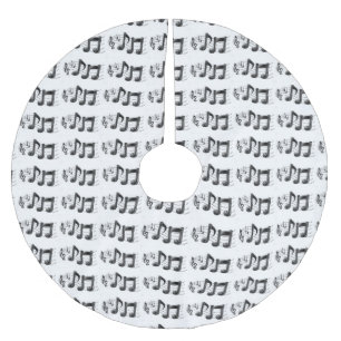 THE ULTIMATE MUSICAL NOTES TREE SKIRT
