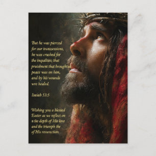 "The Ultimate Sacrifice" Easter Greeting Postcard