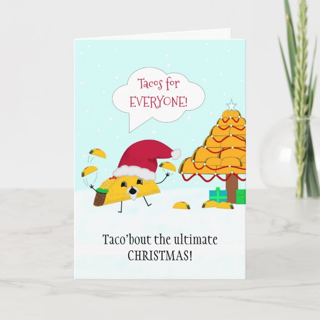 The Ultimate Taco Christmas Card (Front)